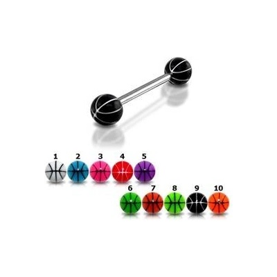 Šperky4U piercing do jazyka PJ01004-B