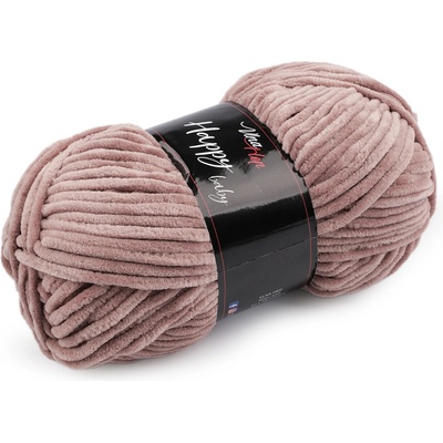 Pletací žinylková příze Happy Baby 100 g - 5 (41064) béžová tm.