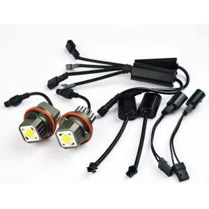  160w Лед крушки за ангелски очи за bmw e39 / e60 / e53 x5 / e65 / e87 / e63 - бял цвят - 7000 лумена (lede39g80)