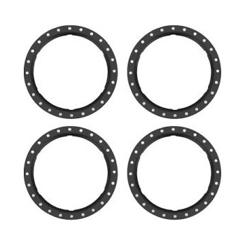 Traxxas пръстен Beadlock алуминиев черен (4)