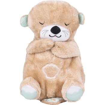 Chipolino Дишаща плюшена играчка Chipolino - С музика и светлина, видра, бежова (PILD02503OTB)