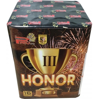 PyroMoravia Ohňostroj Honor III baterie 16 ran PS1306