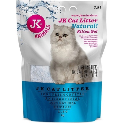 JK Animals Litter Silica gel natural 1,6 kg/3,8 l