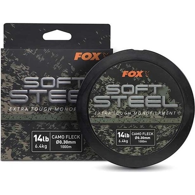Fox Soft Steel Fleck Camo Mono 1000m 0,37mm 9,1kg