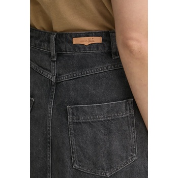 Sessun Дънкова пола Sessun в сиво среднодълга със стандартна кройка 23506006 (23506006)