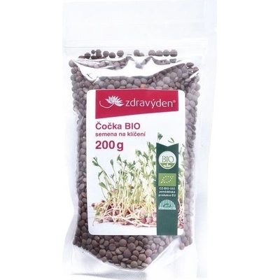 ZdravýDen ZdravýDen® BIO Čočka semena na klíčení 200 g