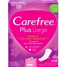 Carefree Plus Large slipové vložky s ľahkou vôňou 48 ks