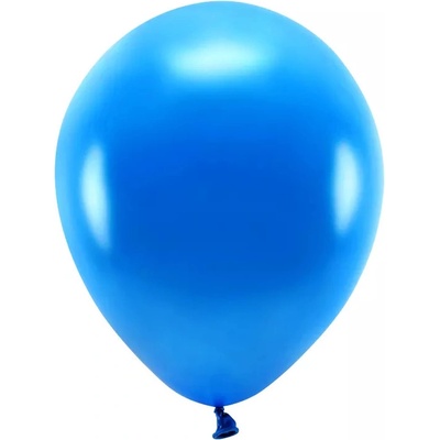 ptakoviny.cz Sada 10 tmavě modrých metalických balónků 30 cm