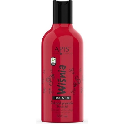 Apis Fruit Shot Višňový sprchový gél 500 ml