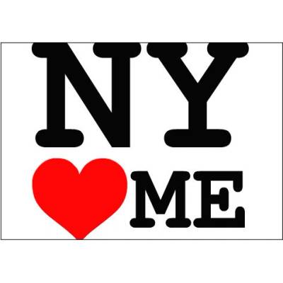 Plakát typ A4-A0 NY loves me