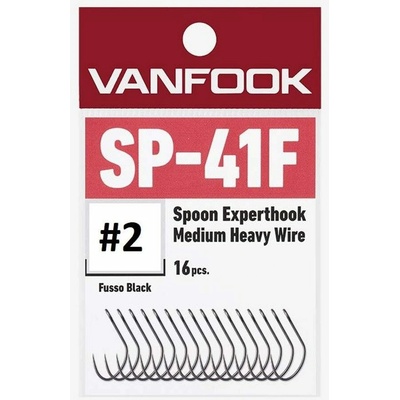 Vanfook Háčky na Plandavky SP-41F Spoon Experthook 16ks - vel.10