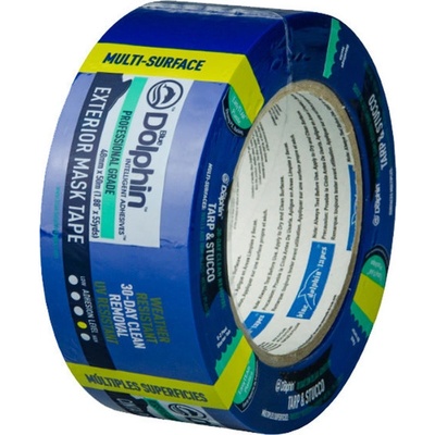 Blue Dolphin Farba a maskovacia páska vonkajšia odolná voči UV žiareniu 48 mm x 50 m modrá