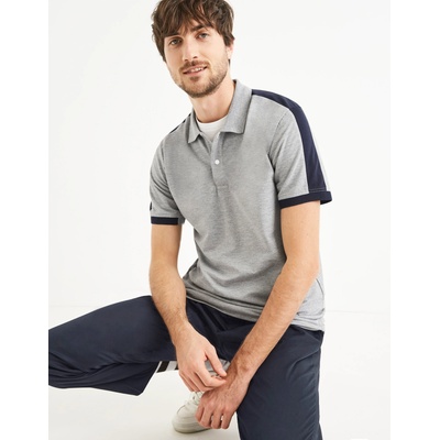 Celio Teyoke Поло тениска Celio | Siv | МЪЖЕ | S