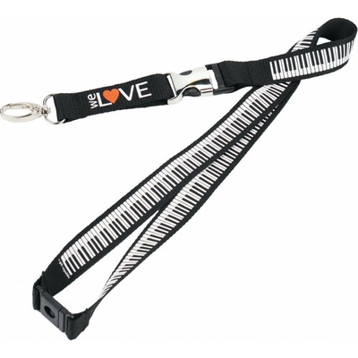 Snúrka na krk agifty „We Love Keyboard“
