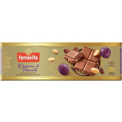 Mléčná s rozinkami a arašídy 9 x 225 g