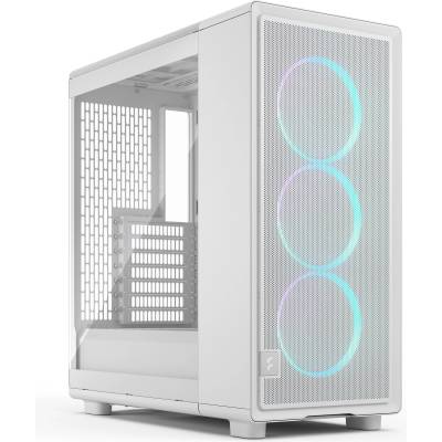 Кутия Fractal Design EPOCH WHITE TG RGB CLEAR TINT, ATX, 3 fans included (FD-C-EPO1A-05 / FD-C-EPO1A-05)