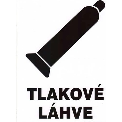 MAGG Tlakové lahve - bílá tabulka plast A5