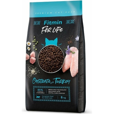 Fitmin Cat For Life Castrate Turkey 8 kg