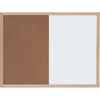 OPTIMA Комбинирана дъска OPTIMA корк магнитна дървена рамка 30x40 cm 22371 (22371)