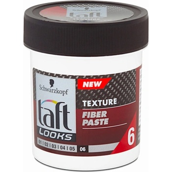 Taft Looks Carbon Force tvarující vláknitá pasta na vlasy 130 ml