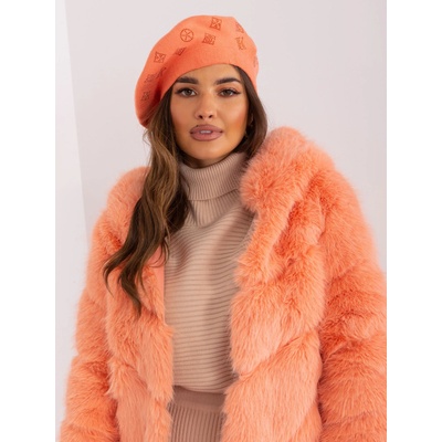 Wool Fashion Italia Baret-AT-CZ-2318.30 Oranžová