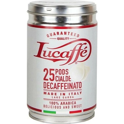 Lucaffé Káva DECAFFEINATO ESE pods nízkokofeinová 25 ks