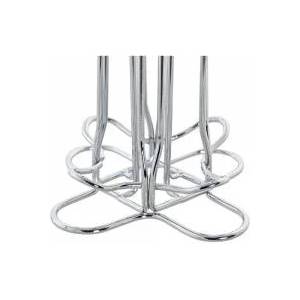 DKD Home Decor Органайзер за Капсули Кафе DKD Home Decor Сребро Метал