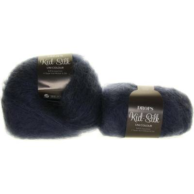 Drops Kid-Silk 64 půlnoc
