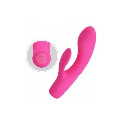 Boss of Toys Vibrator with lechtaczka massager and sticks 15cm