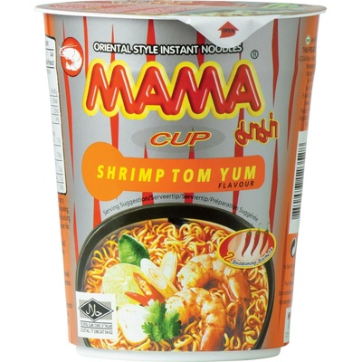 Mama cup instantní nudle v kelímku krevetové 70 g