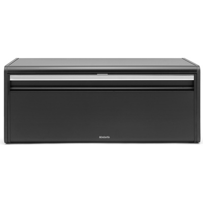 Brabantia Контейнер за хлебчета Brabantia правоъгълен черноматов (236860)