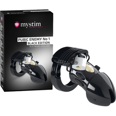 mystim Black Edition PUBIC ENEMY No 1 - електро пенис клетка