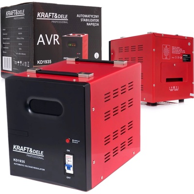 Stabilizátor napětí, AVR, 5000VA, 230V, Kraft & Dele | KD1935