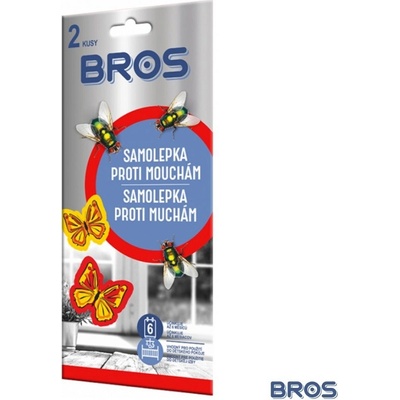Bros samolepka proti mouchám 2ks