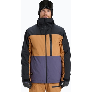 Quiksilver Мъжко яке за сноуборд Quiksilver Sycamore Block 20K dark ivy