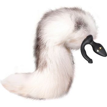 Sevanda Weasel Estim & Vibration Tail Plug White