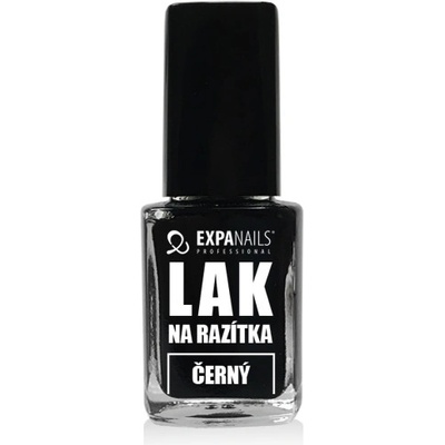 Expa Nails Pečiatkový lak 12ml čierny
