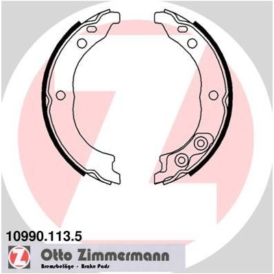 Sada brzd. čeľustí parkov. brzdy ZIMMERMANN 10990.113.5