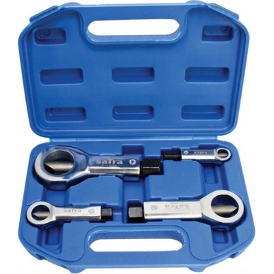 SATRA S-1024 Střihače poškozených, přirezlých matic, 9-36 mm, sada 4 ks