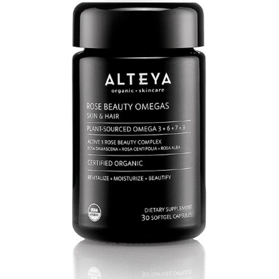 Rose Beauty Omega na vlasy a pleť Alteya Organics 30 tabliet