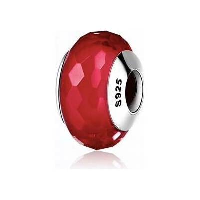 P&J Jewellery Červený skleněný přívěsek Rudé moře SGB6