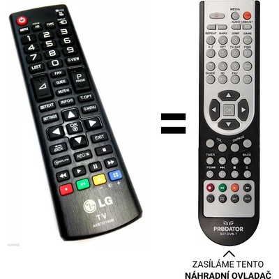 Dálkový ovladač Predátor LG AKB73715686