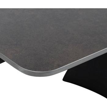 Carmen Разтегателна трапезна маса carora - черна (3531080)