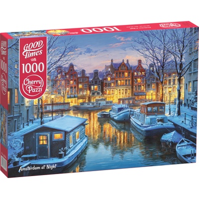 CHERRY PAZZI Amsterdam v noci 1000 dielov
