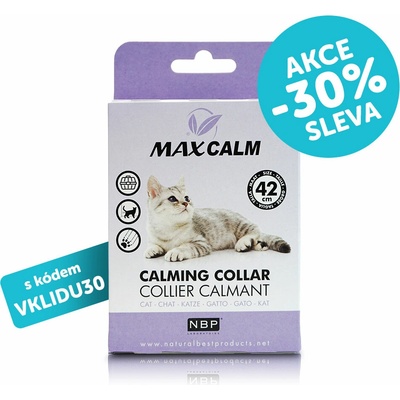 Max Calm Collar Cat zklidň. obojek pro kočky 42 cm – Zbozi.Blesk.cz
