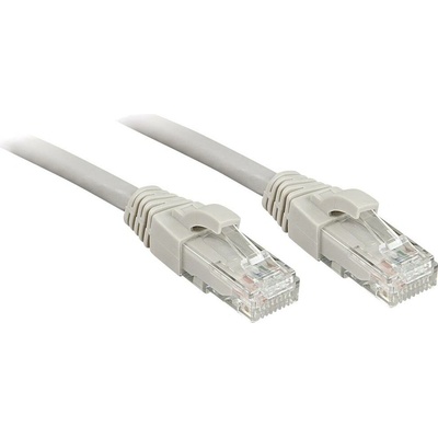 Lindy 45407 RJ45, CAT 6, U/UTP, 10m, šedý