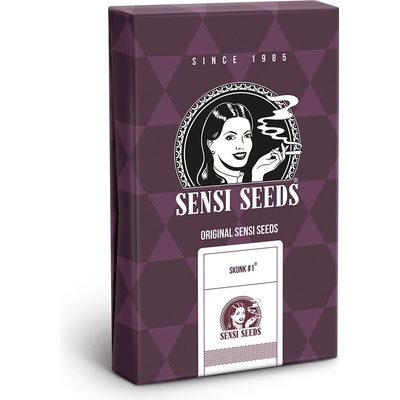Sensi Seeds Skunk #1 semena neobsahují THC 5 ks