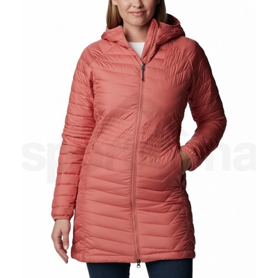Columbia Powder Lite Mid Jacket W dark coral