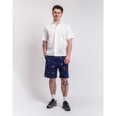 Service Works Paisley Chef Shorts ROYAL