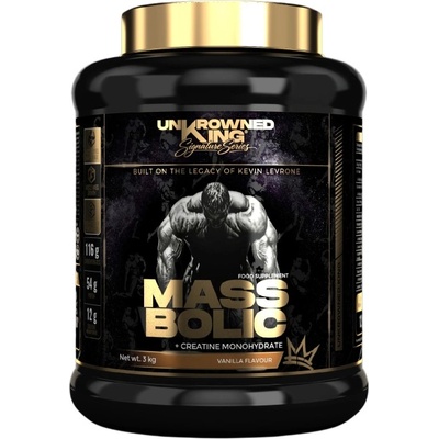 UnKrowned King by Kevin Levrone MassBolic Gainer | with Creatine Monohydrate & Tribulus [3000 грама] Ванилия